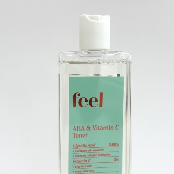 NWT FEEL BRAND AHA & Vitamin C Toner - 5 oz - Retails $43 - Picture 9 of 12
